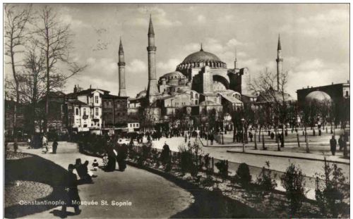 Constantinople - Mosquee St. Sophie