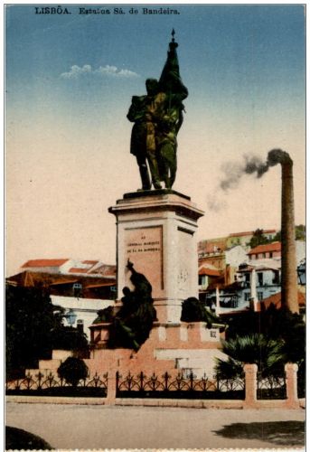 Lisboa - Estatua Sa. de Bandeira