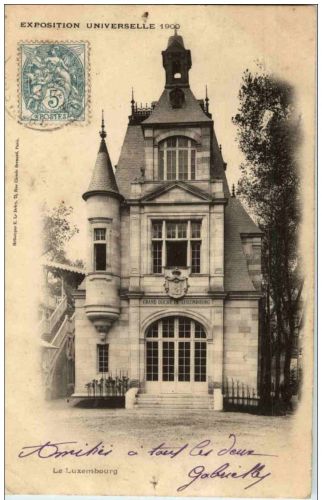 Paris - Exposition Universelle 1900 - Le Luxembourg