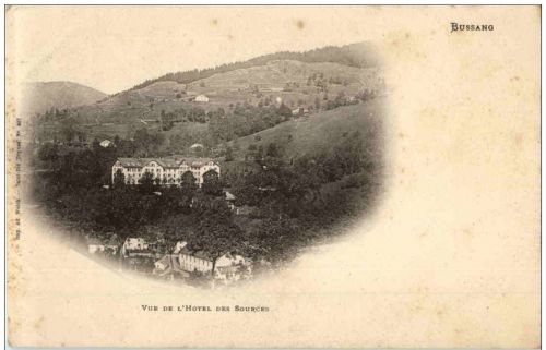 Bussang - Vue de l Hotel des Sources