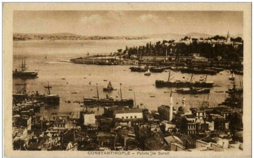 Constantinople - Pointe de Serail