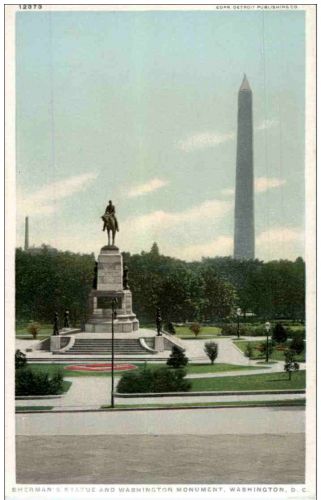 Washington DC - Sherman Statue