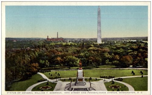 Washington DC - Statue of General William T Sherman