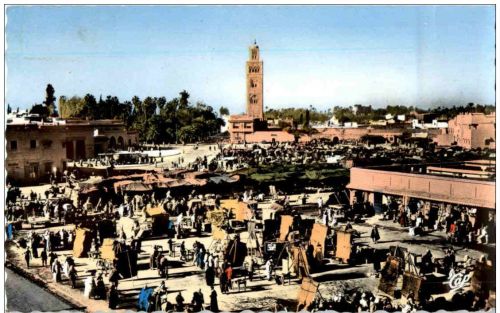 Marrakech - La Place Djemaa El Fna