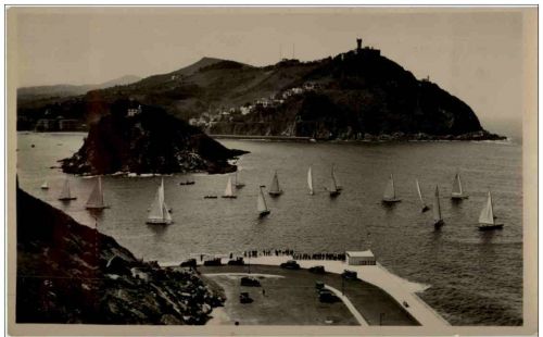 San Sebastian - Vista desde el monte Urgull
