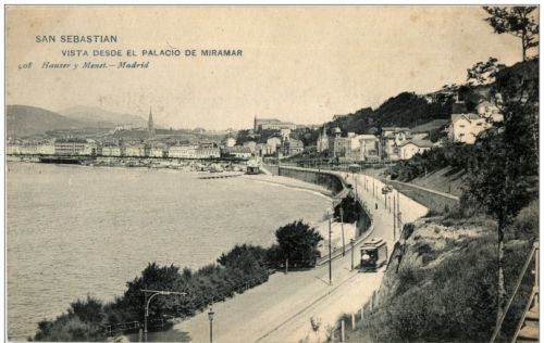 San Sebastian - Vista Desde El Palacio de Miramar