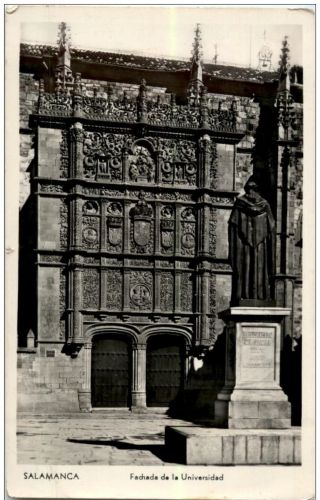 Salamanca - Fachada de la Universidad