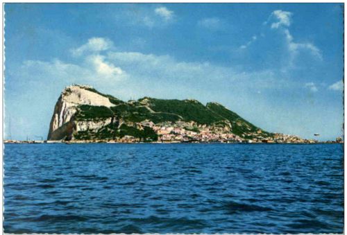 Rock of Gibraltarfrom Bay