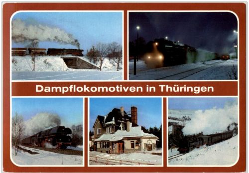Dampflokomotiven in Thüringen