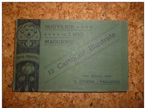 Souvenir Lago Maggiore - Booklet - 12 Karten