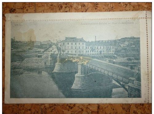 Wilna - Zawierzyniecki Brücke - Kartenbrief