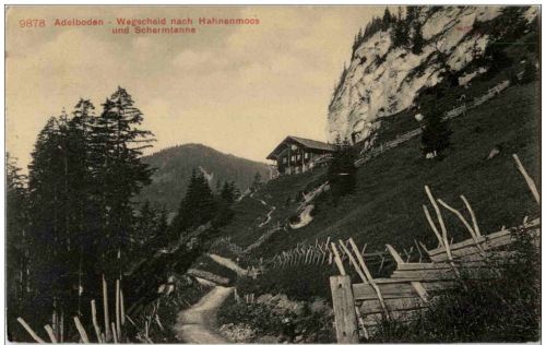 Adelboden - Wegscheid nach Hahnenmoos