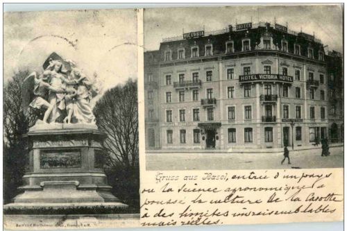 Gruss aus Basel - Hotel Victoria