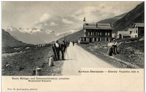 Kurhaus Oberalpsee - Oberalp Passhöhe