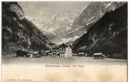 Les Plans - Hotel Pension Tanner