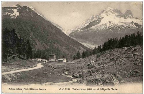 Luzern -Trelechamp et l Aiguille Verte