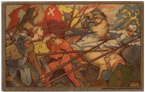 Bundesfeier Postkarte 1911