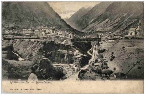 Gotthardbahn - Goeschenen