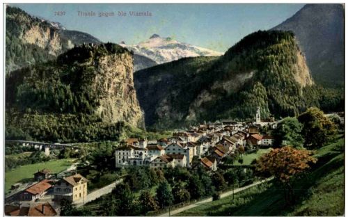 Thusis gegen die Viamala
