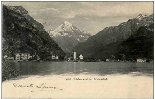 Flüelen und der Bristenstock