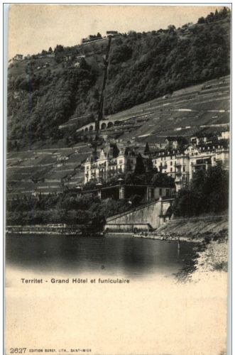 Territet - Grand Hotel et funiculaire