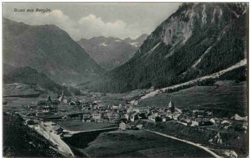 Gruss aus Bergün