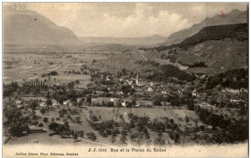 Bex et la Pleine du Rhone