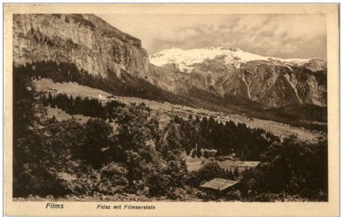 Flims - Fidaz mit Flimserstein