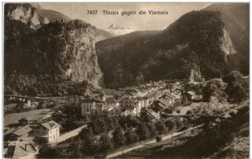 Thusis gegen di Viamala