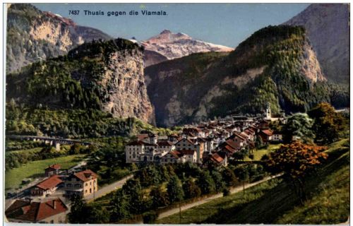 Thusis gegen die Viamala