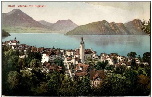 Vitznau mit Rigibahn