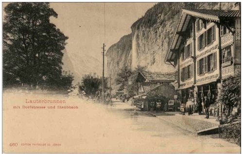 Lauterbrunnen mit Dorfstrasse