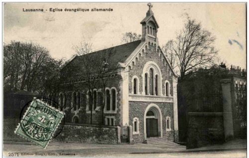 Lausanne - Eglise evangelique allemande