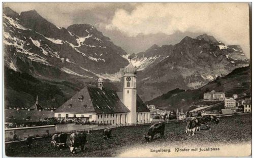 Engelberg - Kloster mit Juchlipass