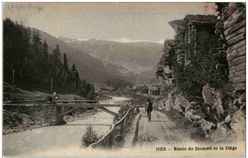 Route de Zermatt et la Viege