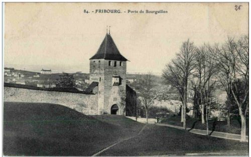 Fribourg - Porte de Bourguillon