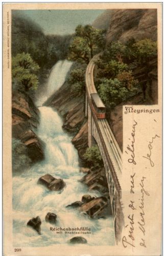 Meyringen - Reichenbachfälle mit Drahtseilbahn