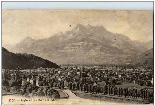 Aigle et les Dents du Midi