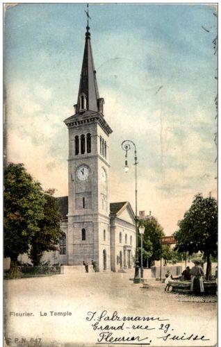Fleurier - Le Temple
