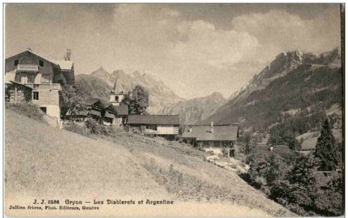 Gryon - Les Diablerefs et Argentine