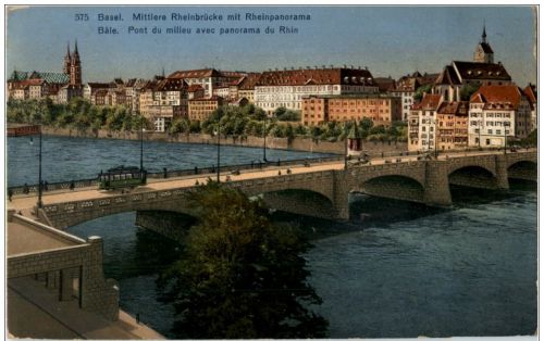 Basel - Mittlere Rheinbrücke