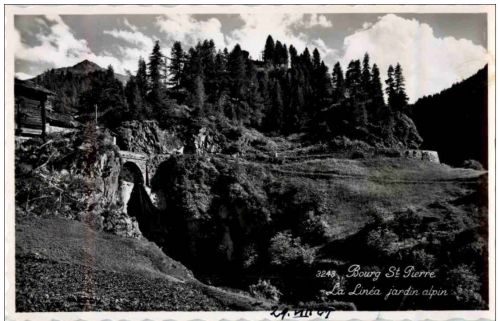 Bourg St. Pierre - La Linea jardin alpin