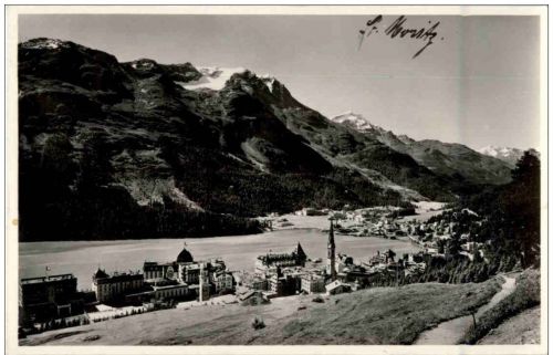 St. Moritz Dorf mit Bad
