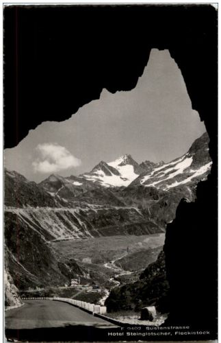 Sustenstrasse - Hotel Steingletscher Fleckistock