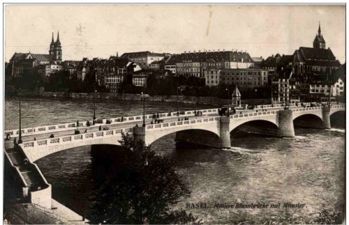 Basel - Mittlere Rheinbrücke