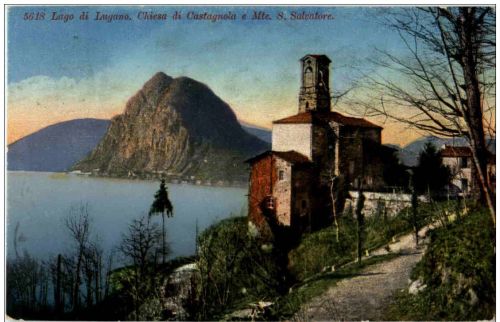 Lago di Lugano - Chiesa di Castagnola