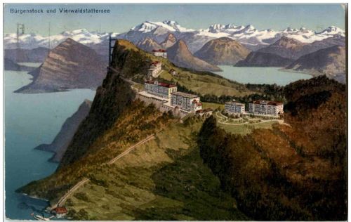 Bürgenstock und Vierwaldstättersee