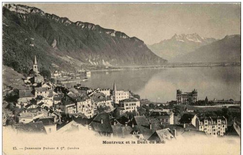 Montreux et la Dent du Midi