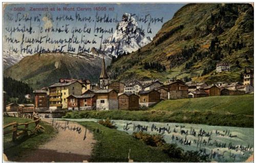 Zermatt et le Mont Cervin