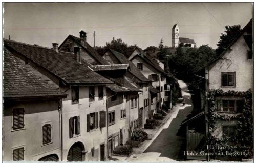 Hallau - Hohle Gasse